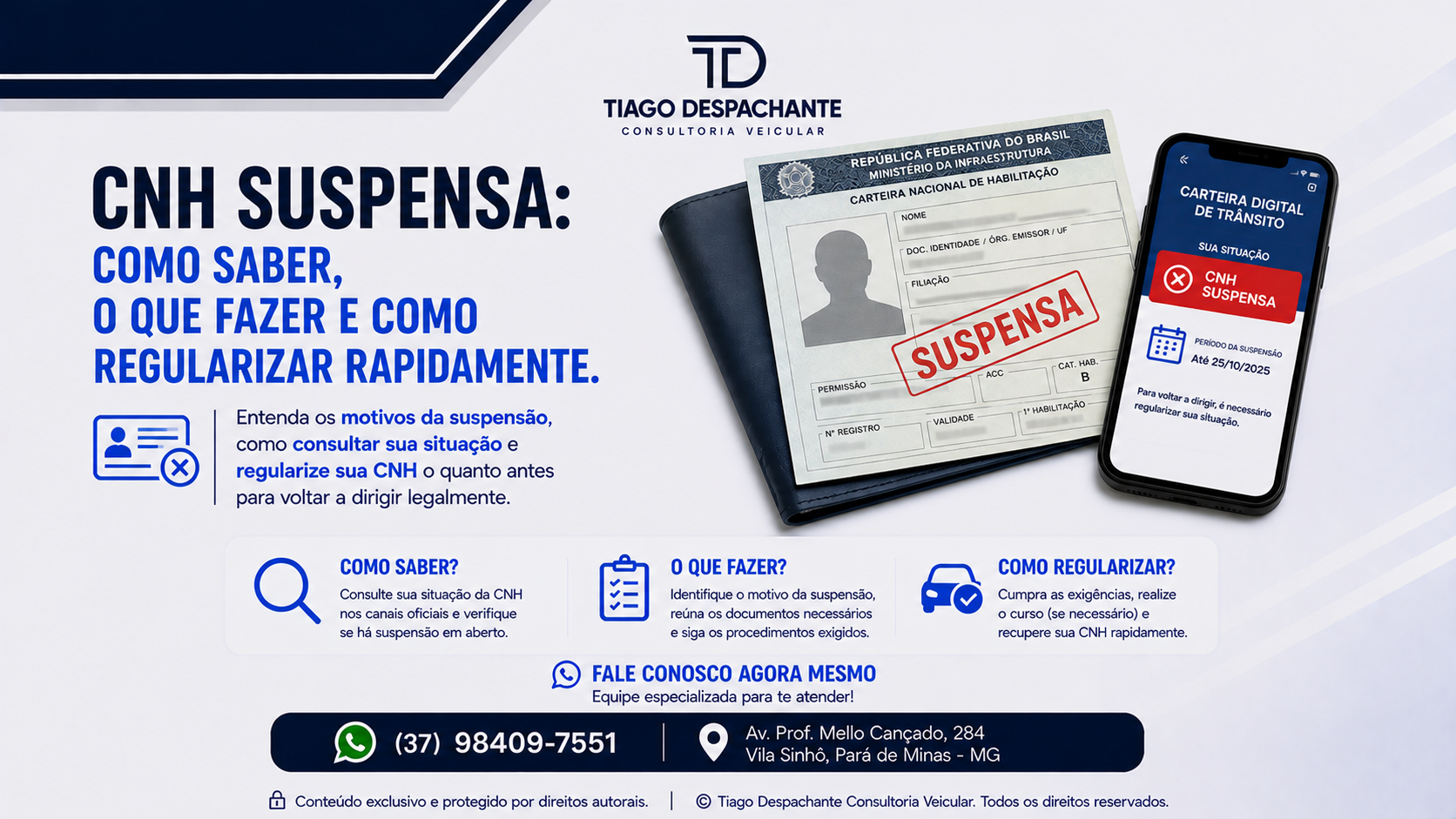 CNH suspensa: como saber, o que fazer e como regularizar rapidamente